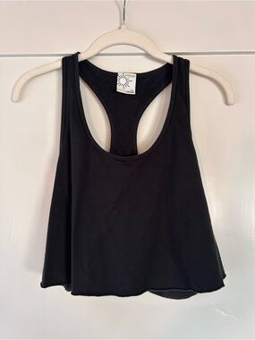 Offline by Aerie Black Racerback Tank Top - Everyday Active Layer